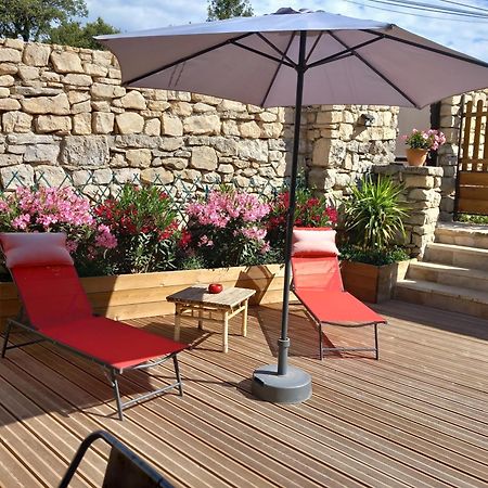Chez Daniele Chambre Avec Jacuzzi Et Terrasse Privee Murs  ภายนอก รูปภาพ