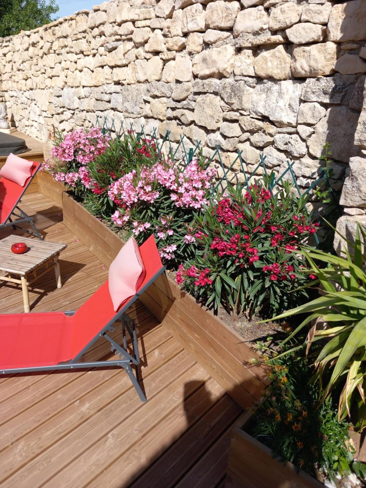 Chez Daniele Chambre Avec Jacuzzi Et Terrasse Privee Murs  ภายนอก รูปภาพ