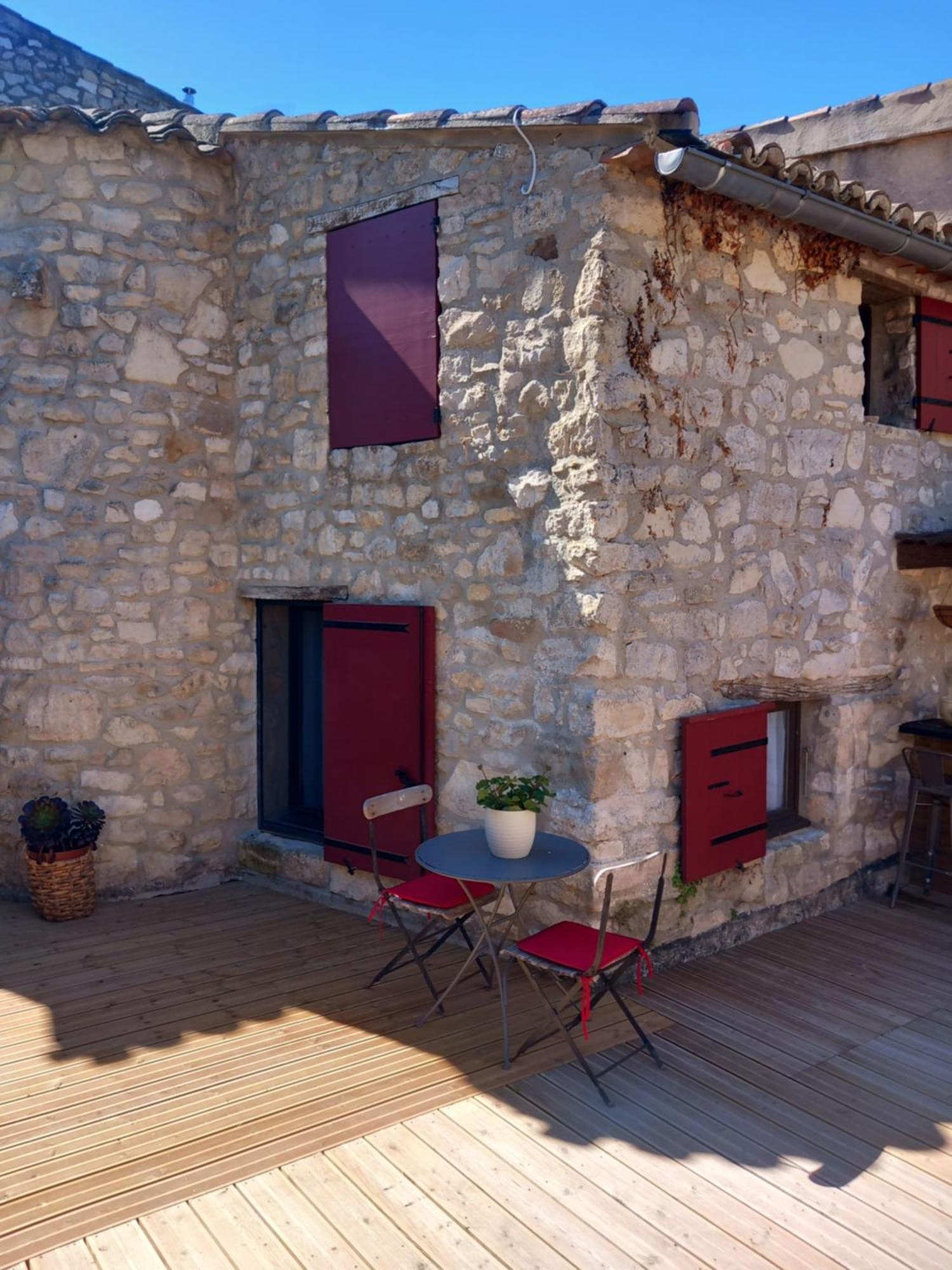 Chez Daniele Chambre Avec Jacuzzi Et Terrasse Privee Murs  ภายนอก รูปภาพ
